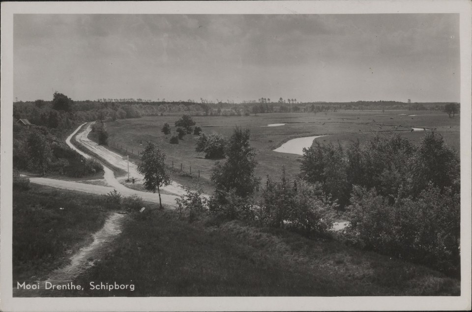 De Kymmelsberg en het haventje van Schipborg